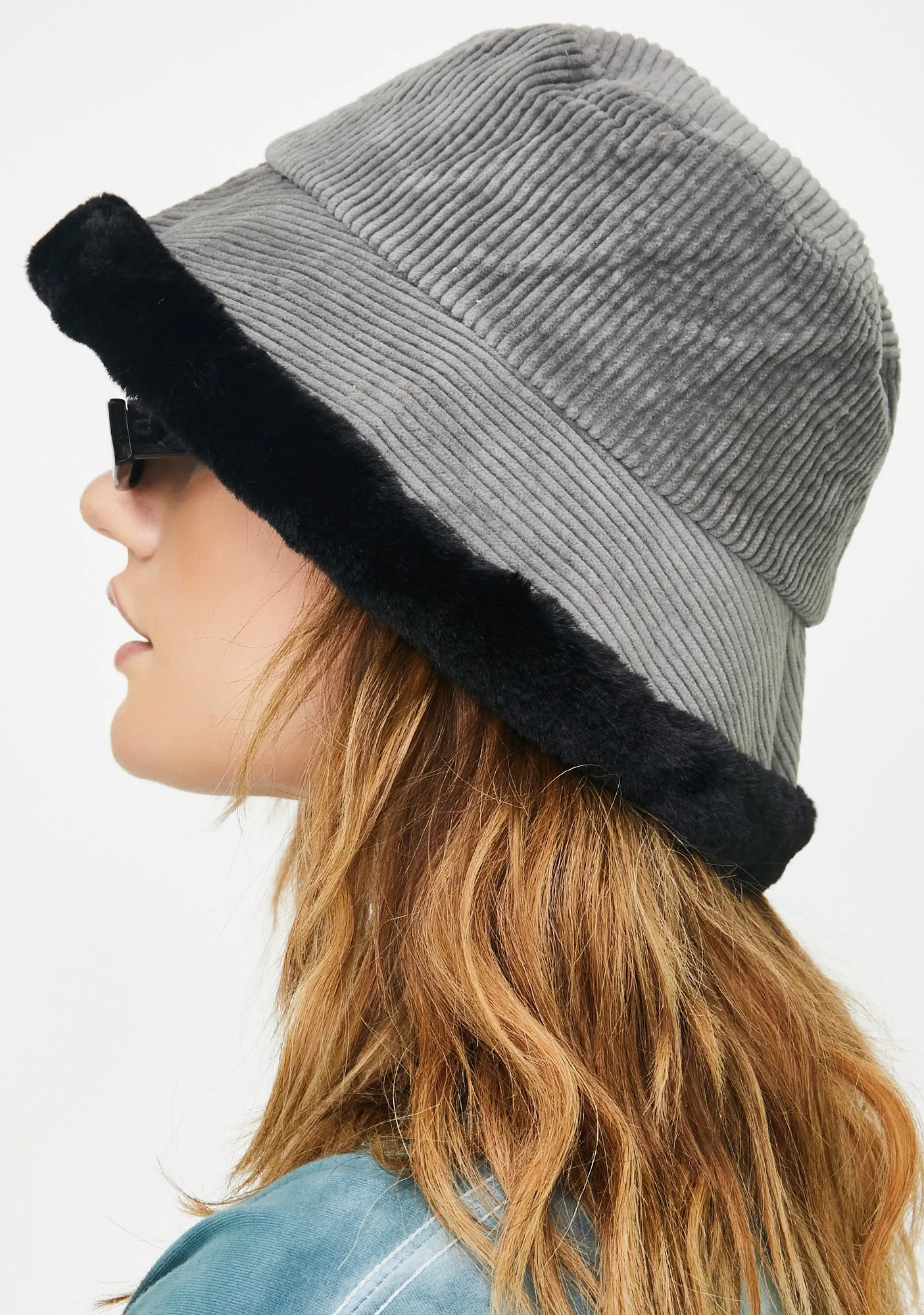 Smokin' Doll Baby Corduroy Bucket Hat-