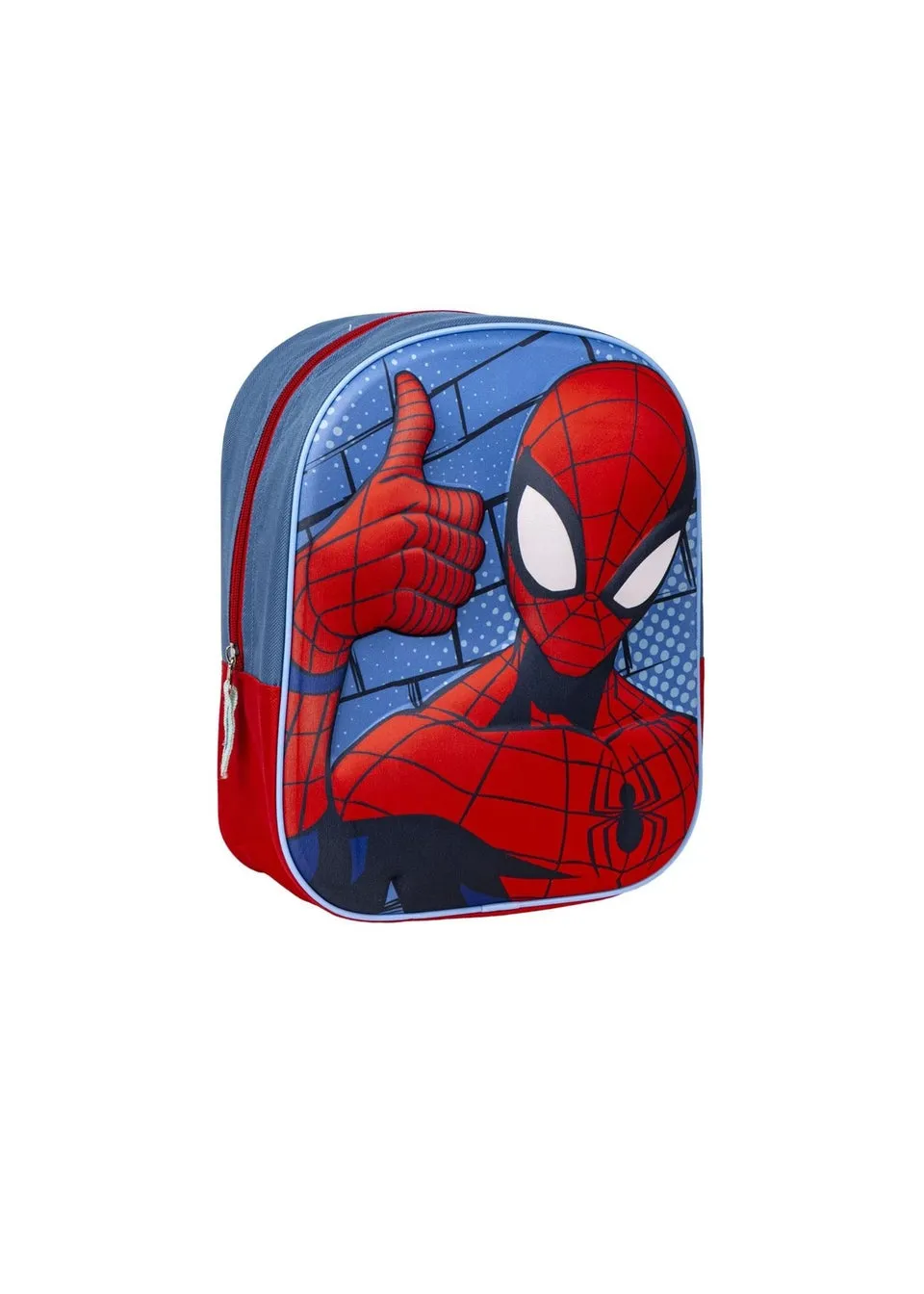 Spiderman Red Set with 3D Backpack And Pencil Case