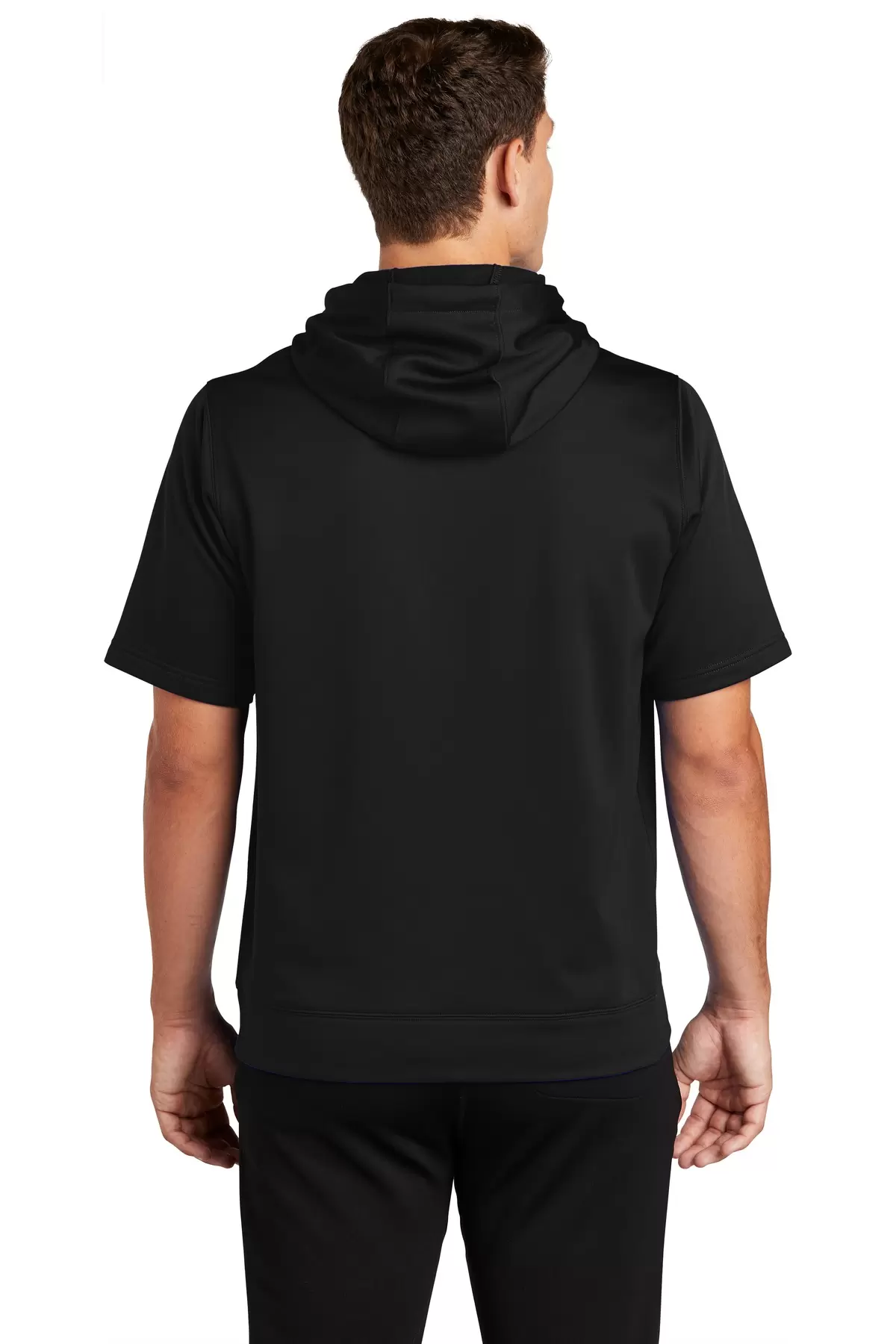 Sport Tek ST251 Sport-Tek    Sport-Wick    Fleece Short Sleeve Hooded Pullover SKU: ST251