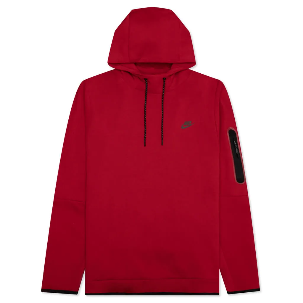 Sportswear Tech Fleece Pullover Hoodie - Gym Red/Black