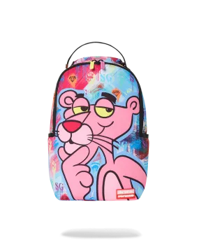 Sprayground Small Backpack: Pink Panther Art Class