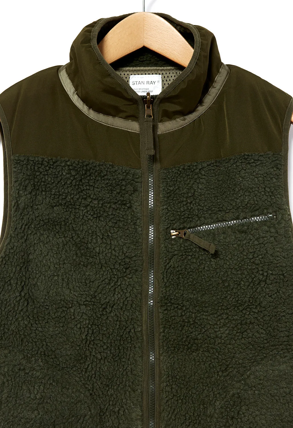 Stan Ray Men's Fleece Layer Vest - Olive