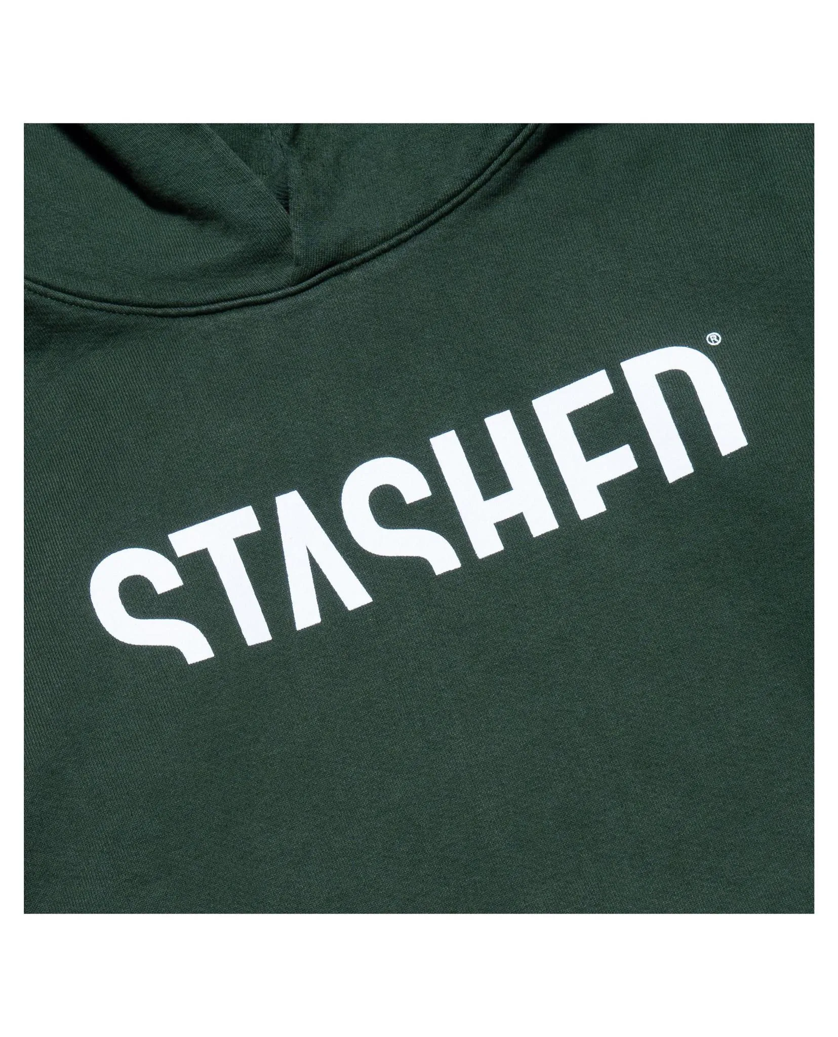 Stashed Heavy Fleece Hooded Pull Over Sweatshirt 14 oz