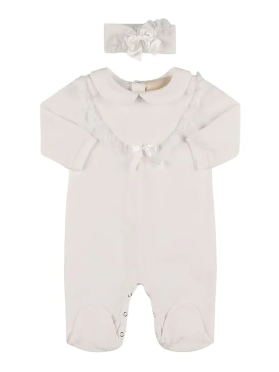 Story Loris   Jersey romper & headband 