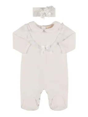 Story Loris   Jersey romper & headband 