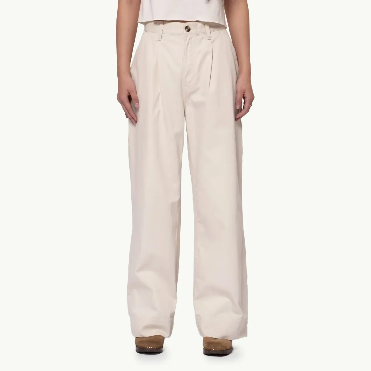 Suki Workwear Sailor Pants - Ecru