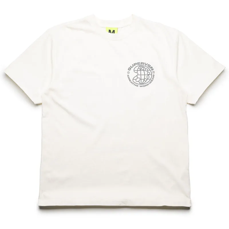 Supervsn Creative Workwear Tee - Bone