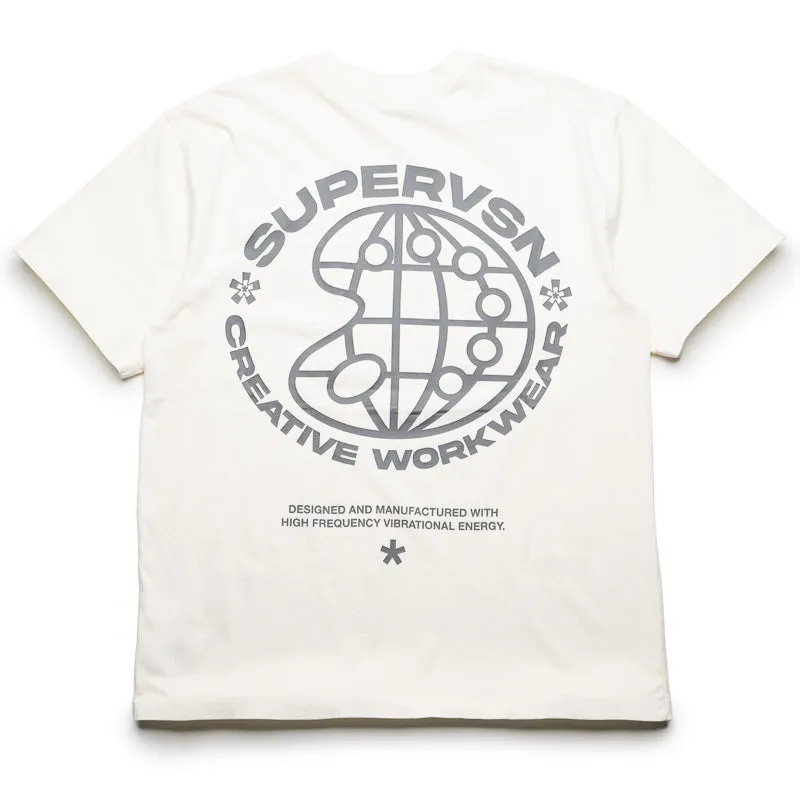 Supervsn Creative Workwear Tee - Bone