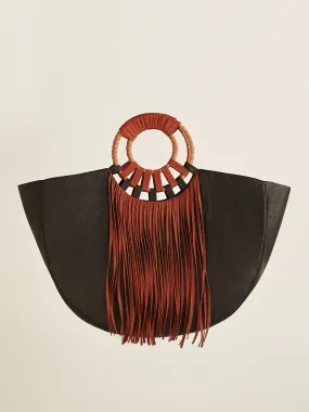 TANGY Silk tassels bag