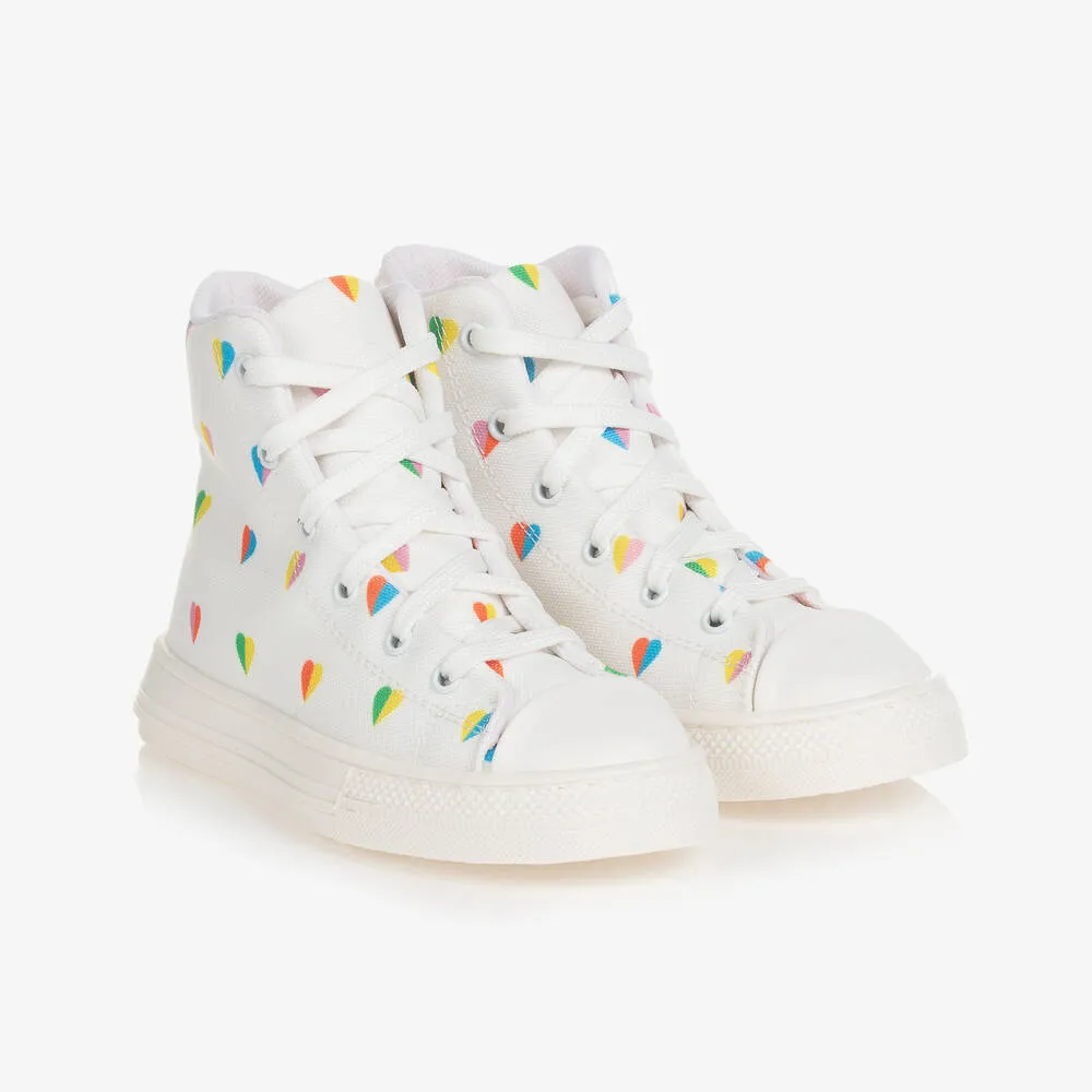 Teen Girls Parrot Wings High-Top Trainers