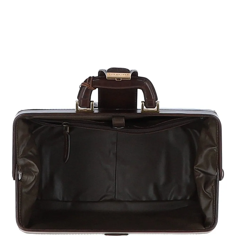 The Bridge Italian Leather Dr Bag Dark Brown: 006800301 17