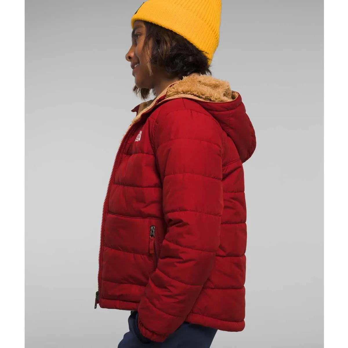 The North Face Boy's Reversible Mt Chimbo Full-Zip Hooded Jacket