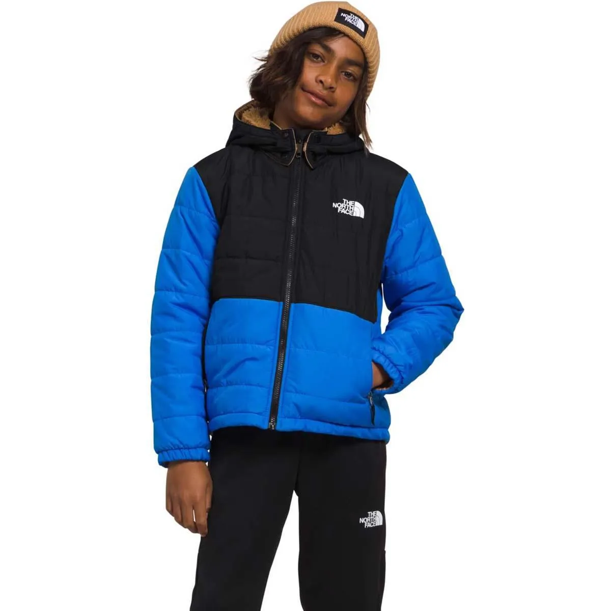 The North Face Boy's Reversible Mt Chimbo Full-Zip Hooded Jacket