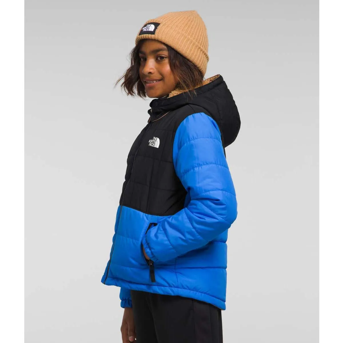 The North Face Boy's Reversible Mt Chimbo Full-Zip Hooded Jacket