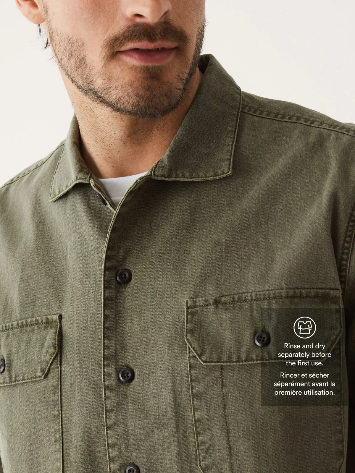 The Workwear Shirt in Khaki