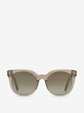 Tom Ford Moira Oval Sunglasses 