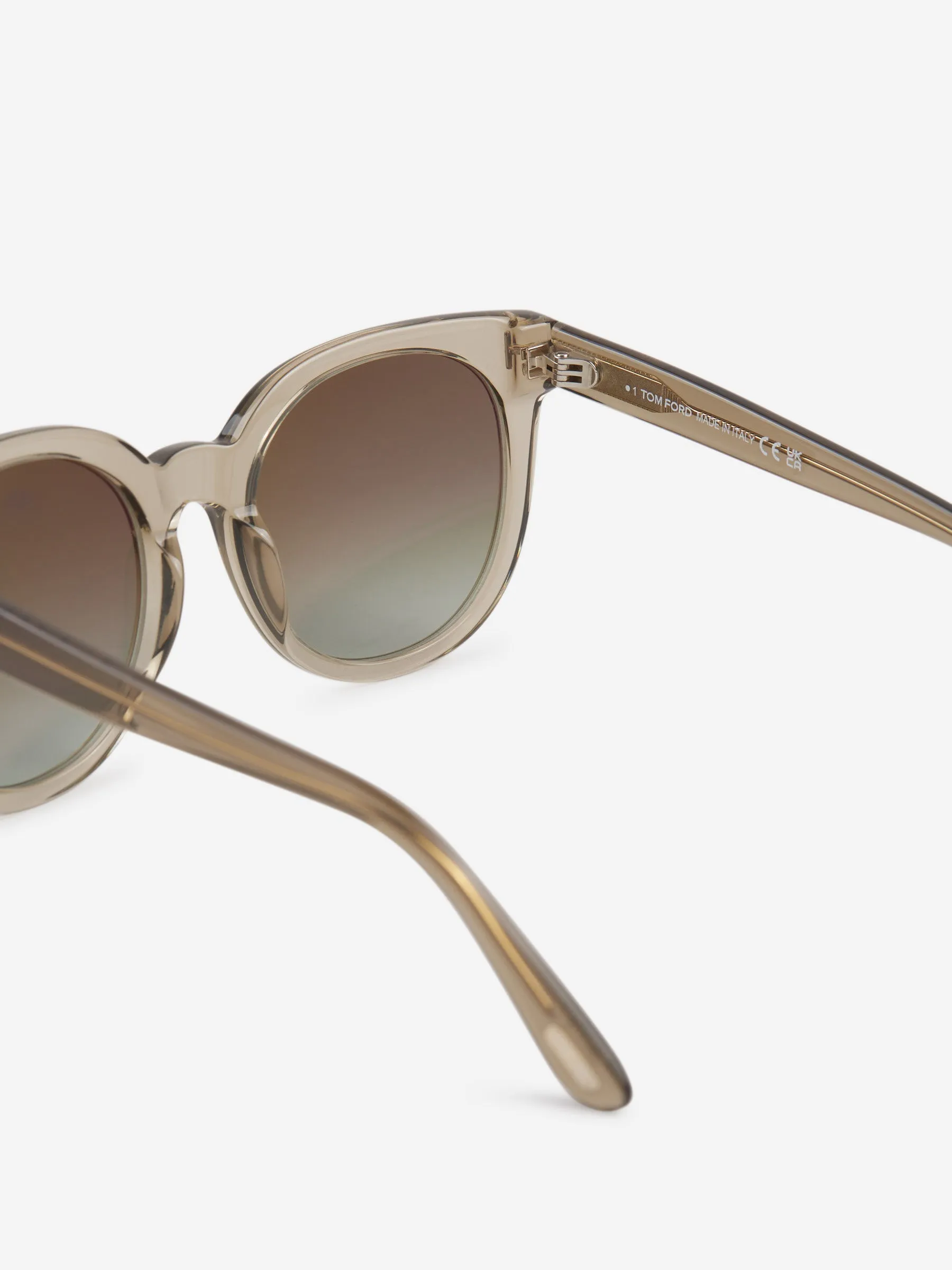 Tom Ford Moira Oval Sunglasses 