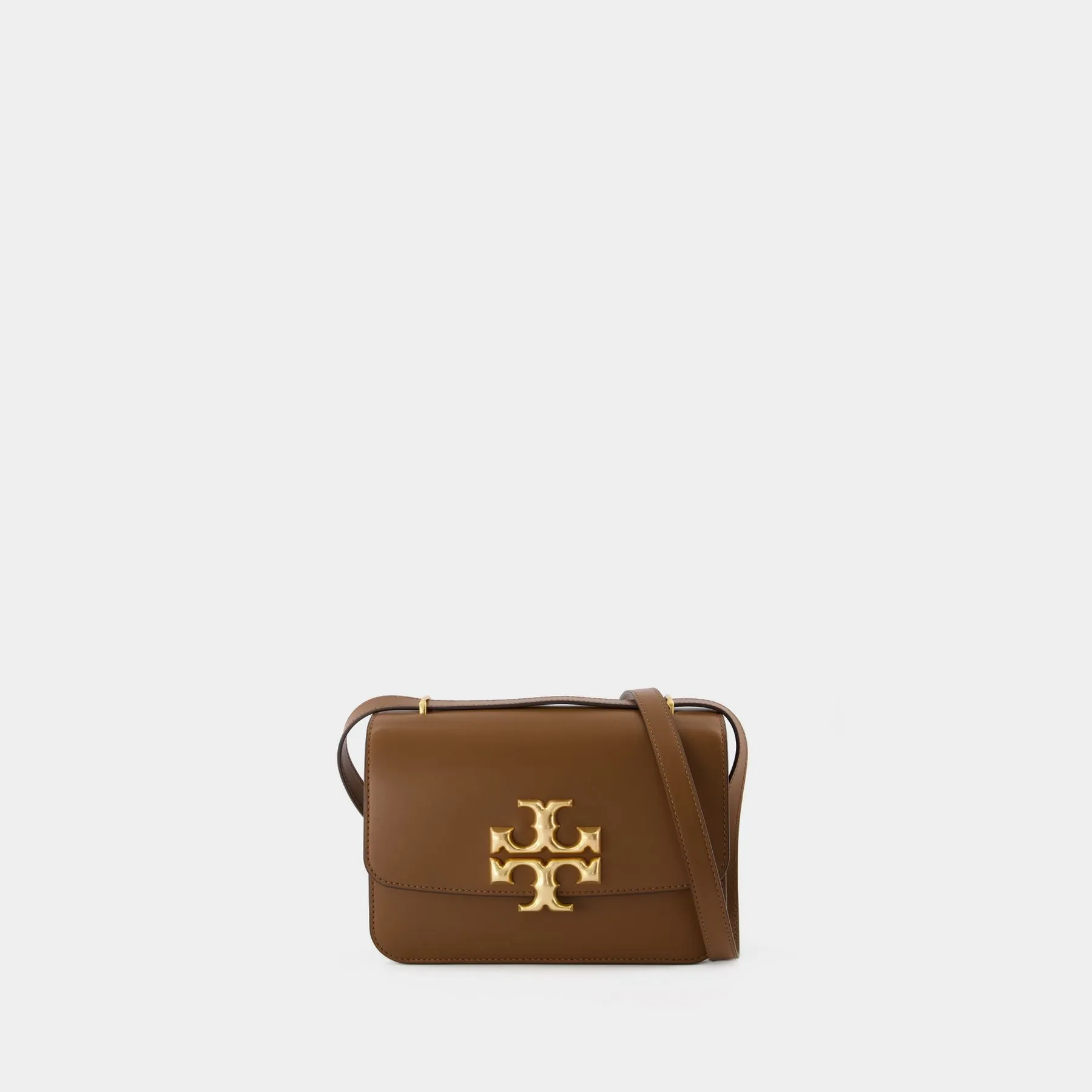 Tory Burch  Eleanor Hobo Bag - Tory Burch -  Moose - Leather