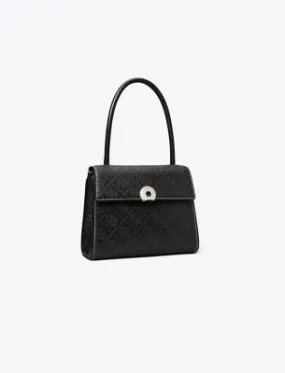 Tory Burch Small Deville T Monogram Leather Bag