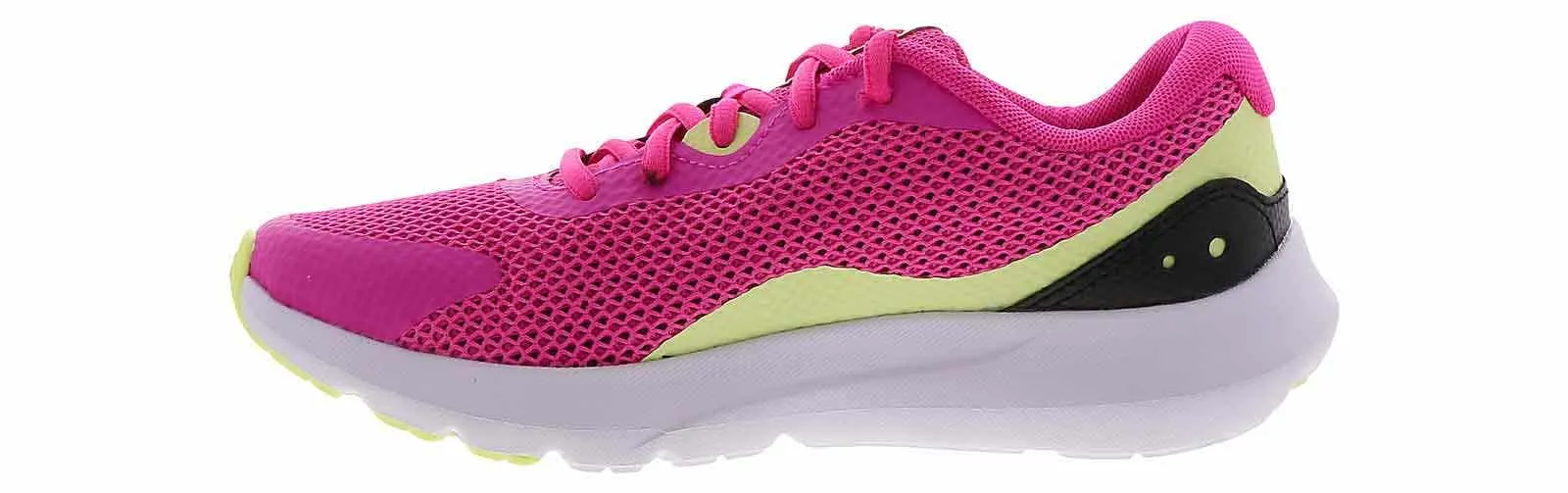 Under Armour GGS Surge 3 Junior Girls’ (4-6) Running Shoe - Pink