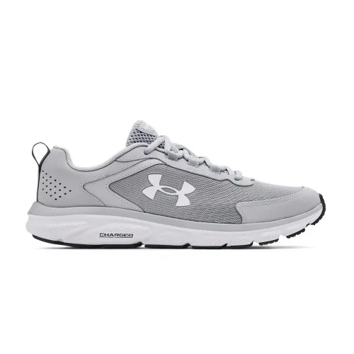 Under Armour Men's Charged Assert 9 Running Shoe Grey/White