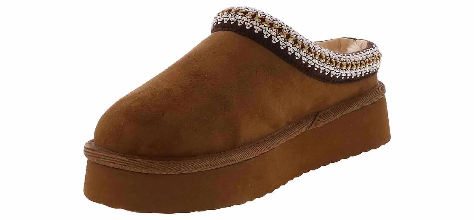 Union Bay Padma Chestnut Women’s Platform Slipper