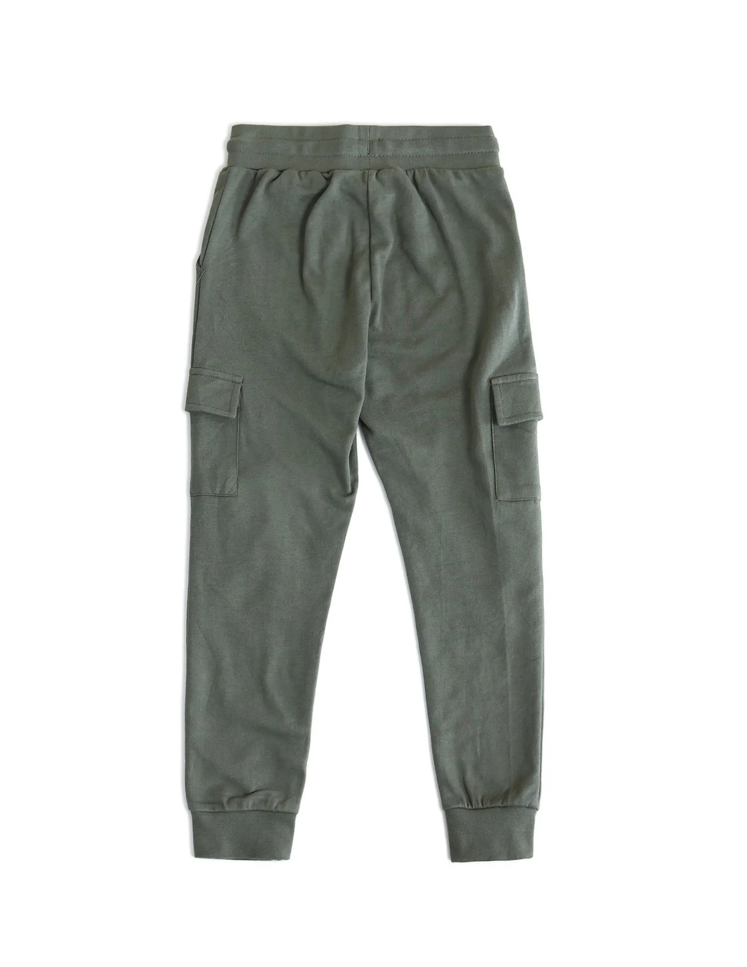 U.S. Polo Assn. Kids Boys Solid Regular Fit Joggers