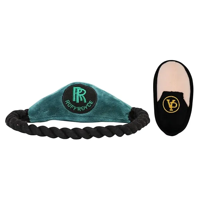 Vanderpump Pets Ruff Royce and Mini Slipper Plush Bundle