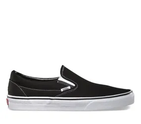 VANS CLASSIC SLIP ON- BLACK/WHITE