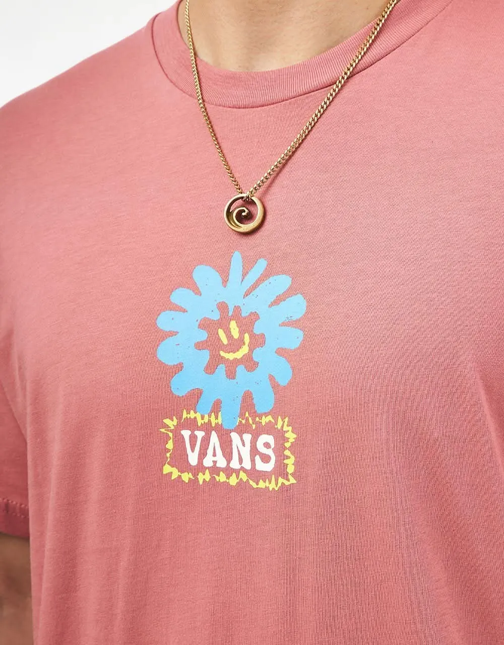 Vans Dual Bloom T-Shirt - Withered Rose