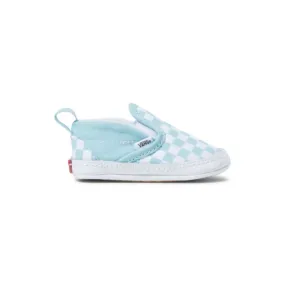 Vans  Infant Checkerboard Slip-On  V Crib - Aquatic/ True White