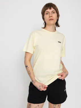 Vans Left Chest Logo Em Wmn T-Shirt (almond oil)