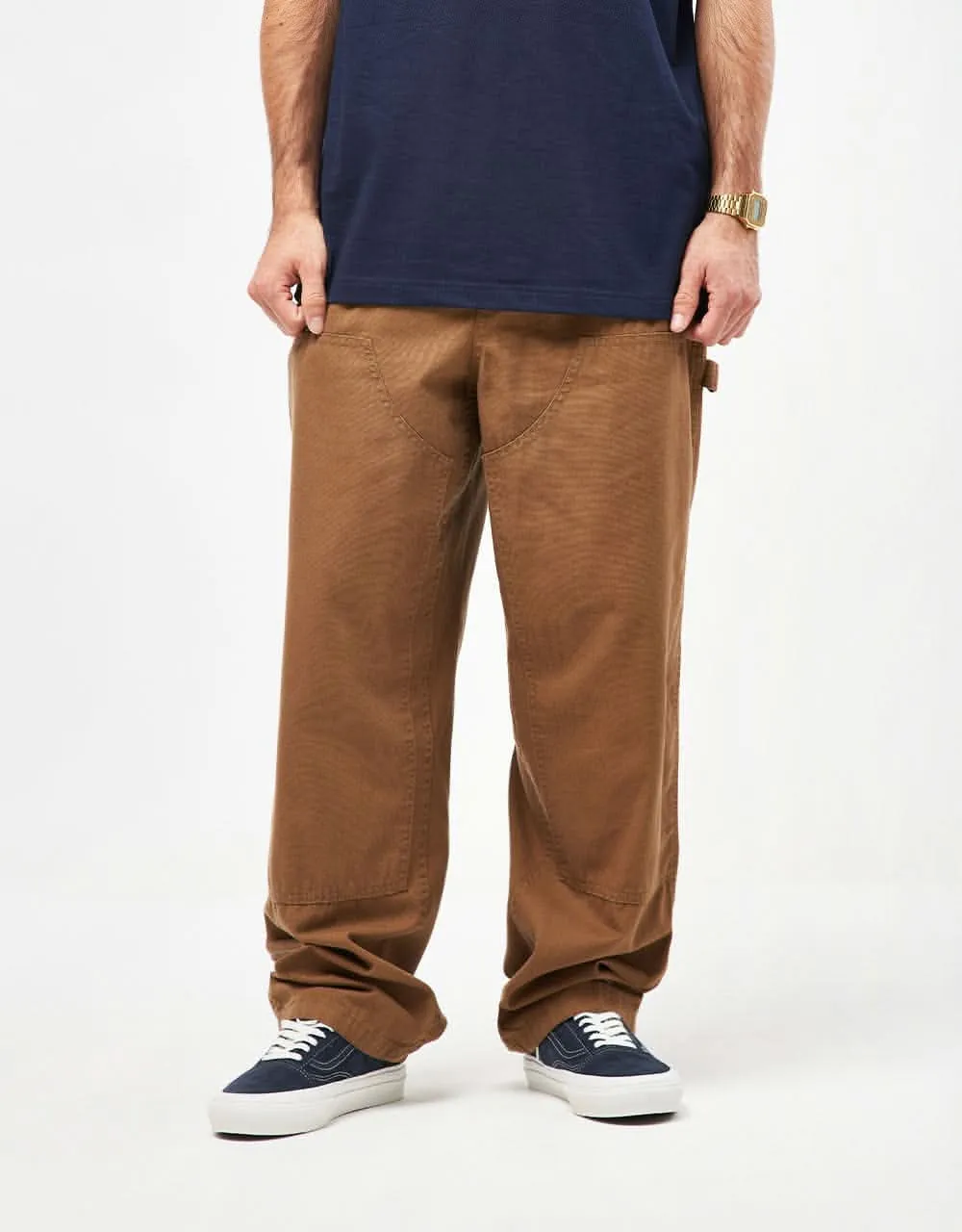 Vans Range Carpenter Canvas Baggy Tapered Pant - Sepia