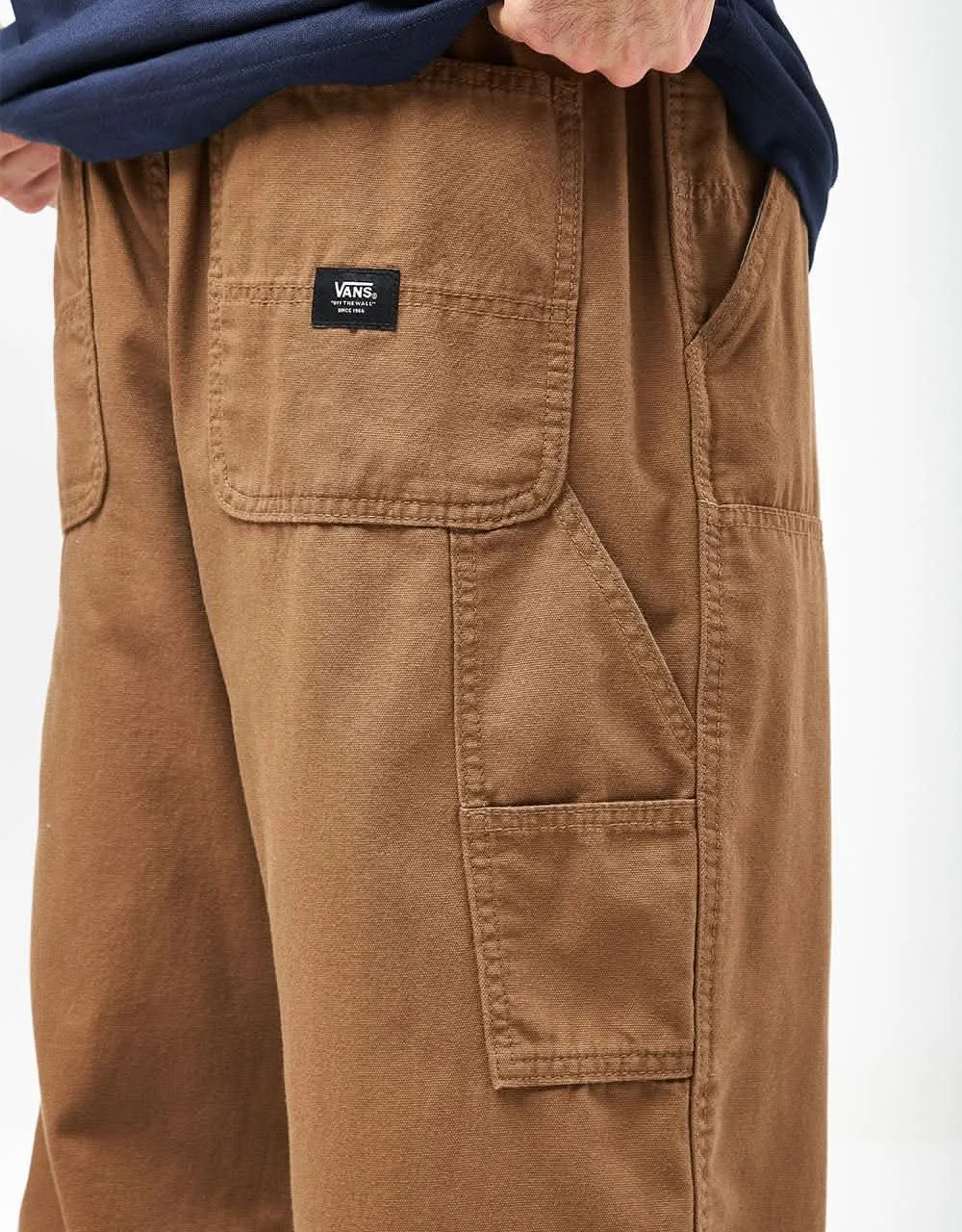 Vans Range Carpenter Canvas Baggy Tapered Pant - Sepia