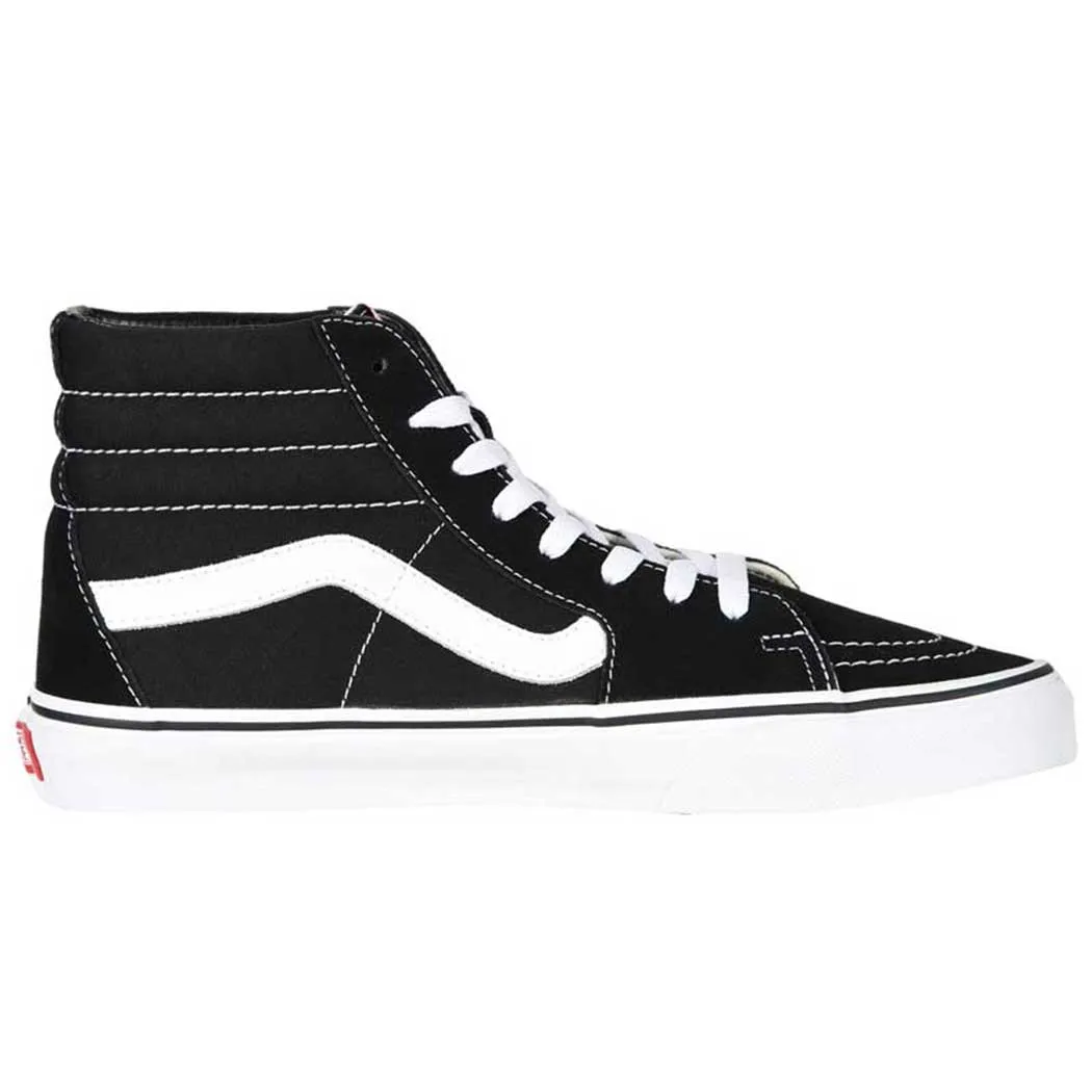 Vans Sk8-Hi High Top Black/White (Women's)