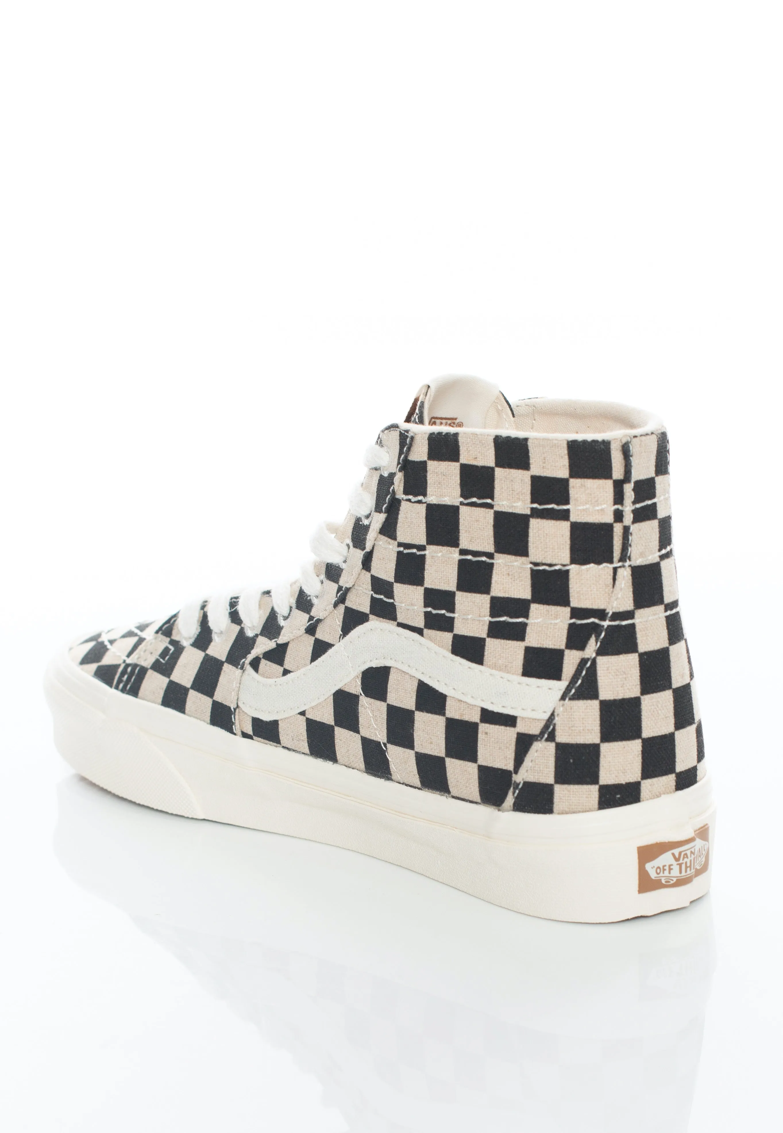 Vans - Sk8 Hi Tapered Eco Theory Checkerboard - Shoes