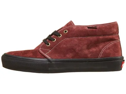 Vans Skate Chukka - Dark Red Black