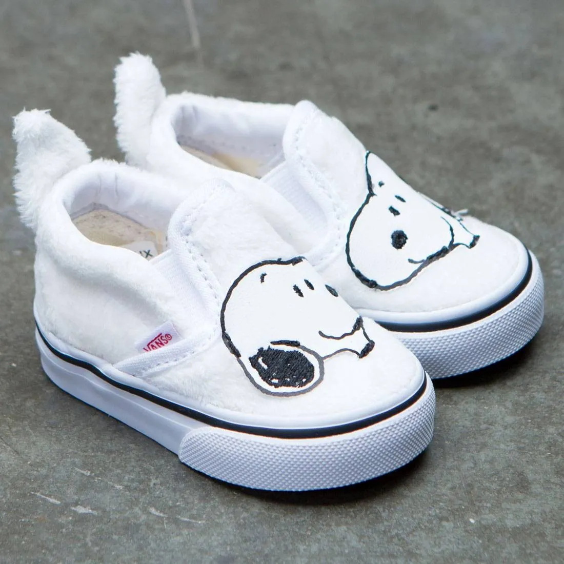 Vans x Peanuts Toddlers Classic Slip-On - Snoopy (white / true white)