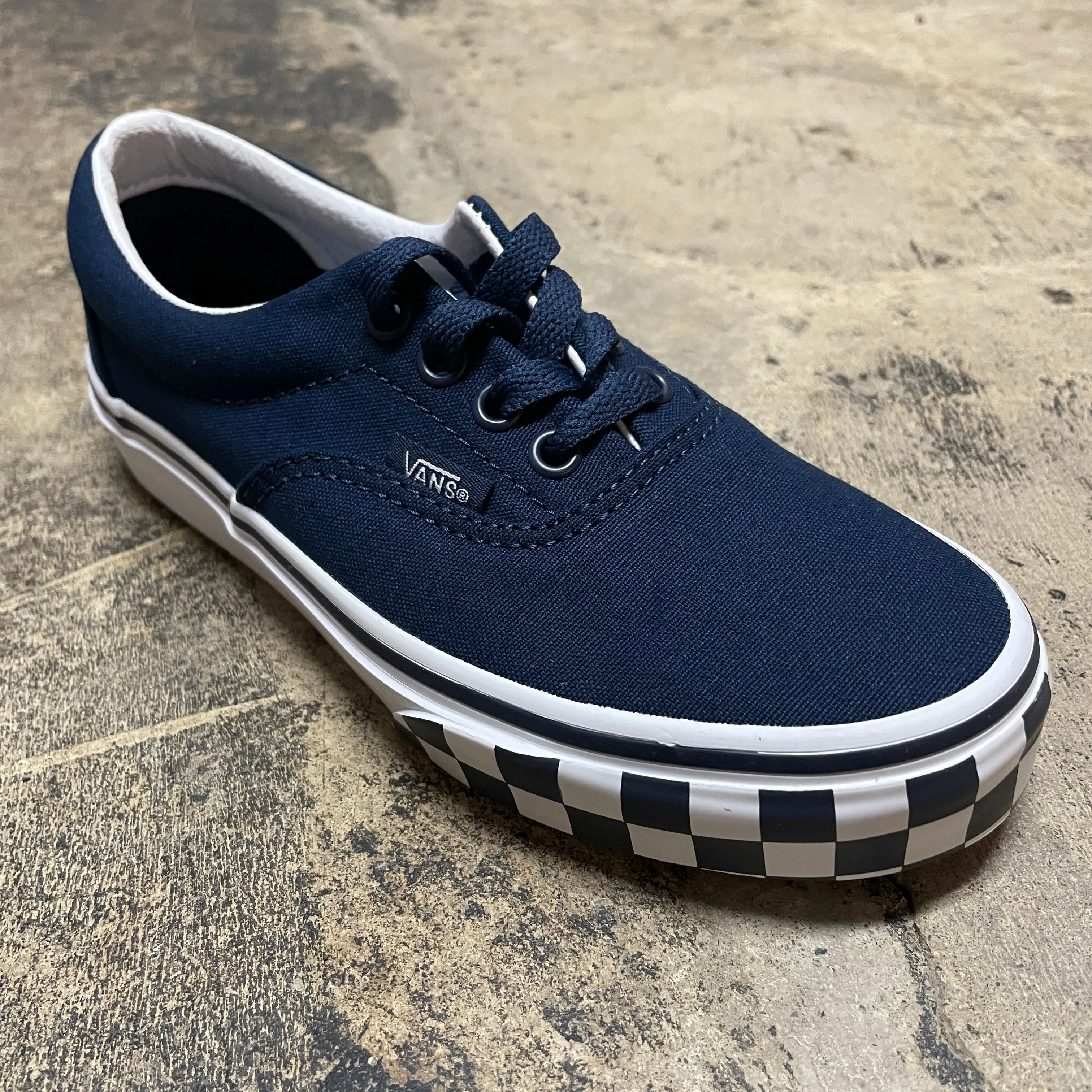 VANS YOUTH ERA (CHECKER BUMPER/NAVY)