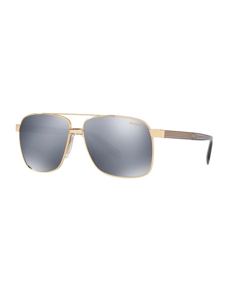 VE2174 Gold Polarised Sunglasses