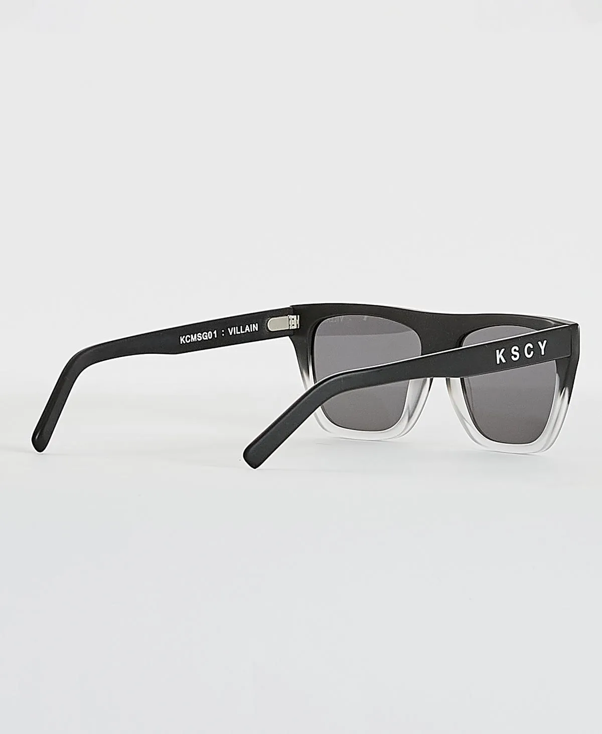 Villain Acetate Sunglasses Black Fade