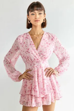 Wanda Tiered Floral Romper