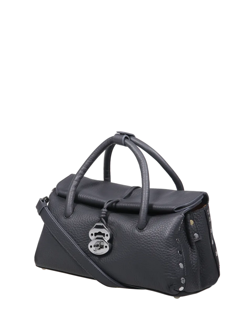 WOMAN ZANELLATO GREY BOVINE LEATHER CENTAURO ALMA BAG