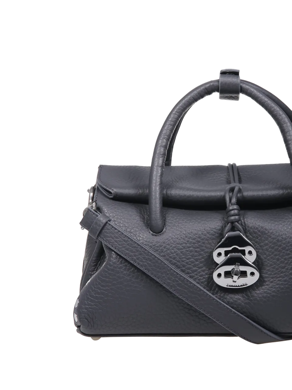 WOMAN ZANELLATO GREY BOVINE LEATHER CENTAURO ALMA BAG