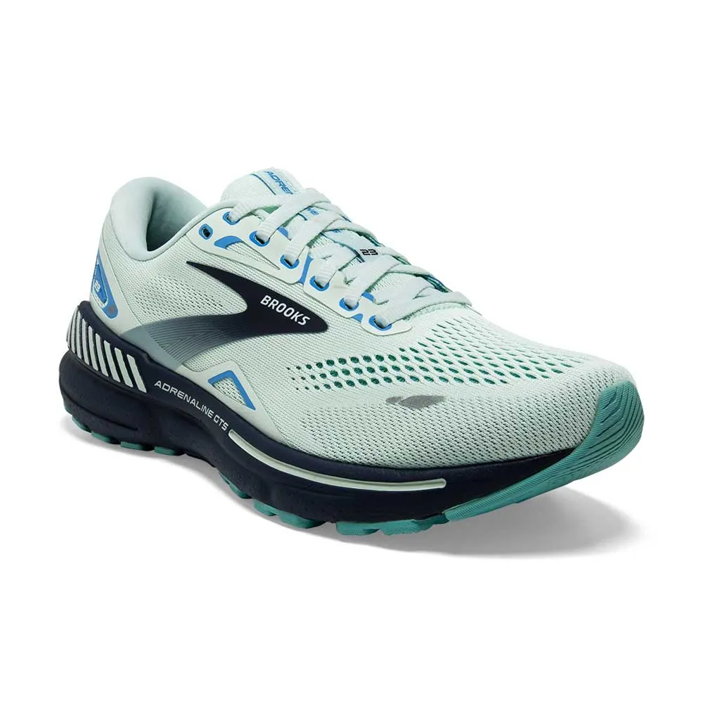 Women's Adrenaline GTS 23 Running Shoe - Blue Glass/Nile Blue/Marina- Wide (D)