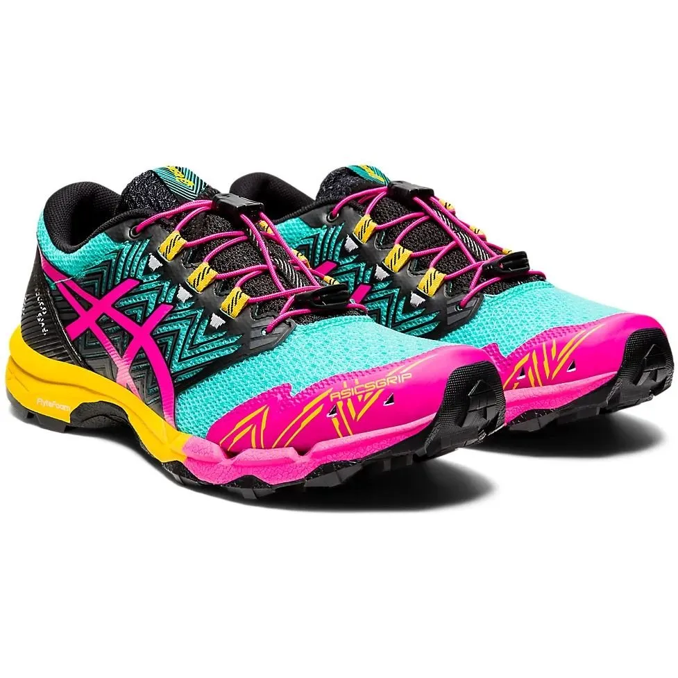 Women's ASICS GEL-FujiTrabuco SKY (Sea Glass/Pink Glow)