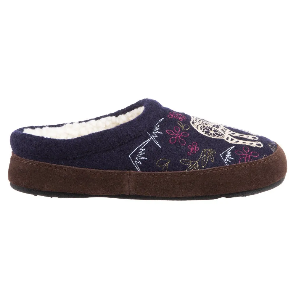 Women's Forest Mule Slipper with Indoor/Outdoor Sole