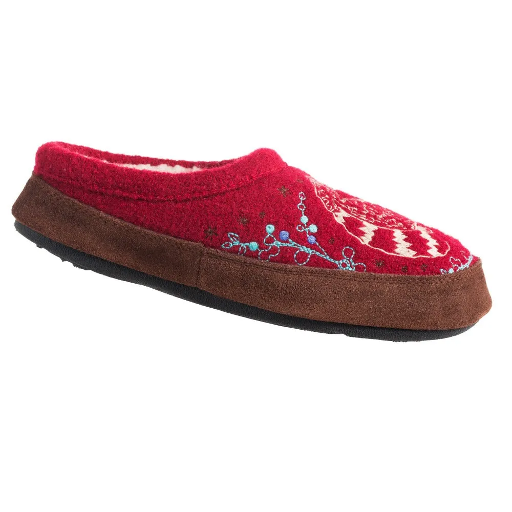 Women's Forest Mule Slipper with Indoor/Outdoor Sole