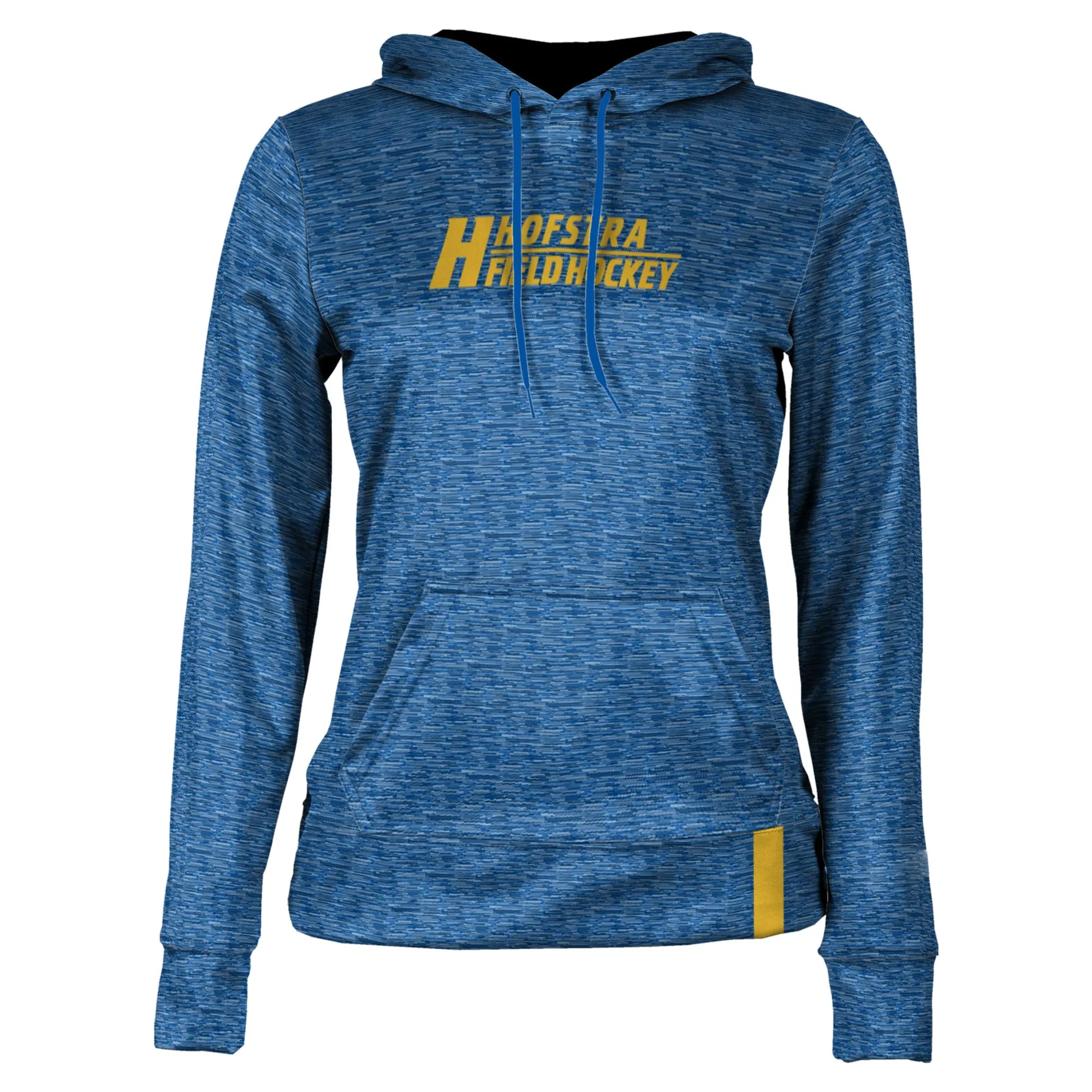 Women's Blue Hofstra University Pride Field Hockey Pullover Hoodie