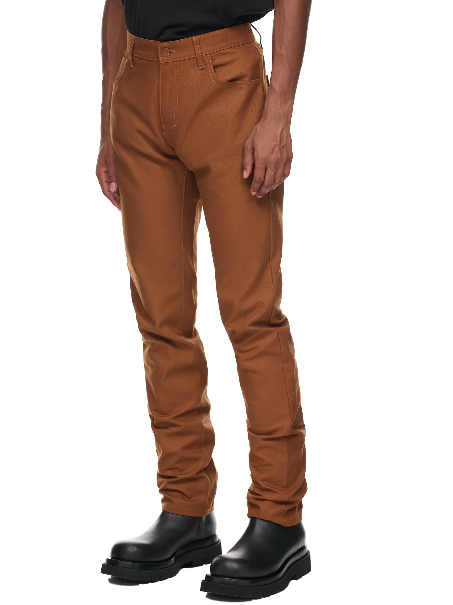 Workwear Denim Pants (222-M310-10080-DARK-BROWN)